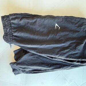 Gymshark Black Joggers with Logo